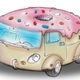 Fig. B A horizontal-oriented donut car